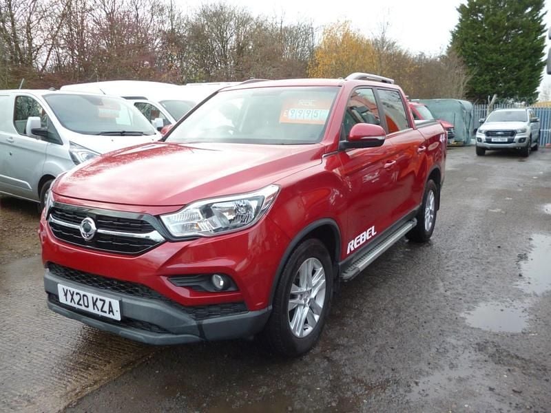 Red Used 2020 Ssangyong (KGM) Musso SUV | £9,995 (Fair price) - Image 1/3