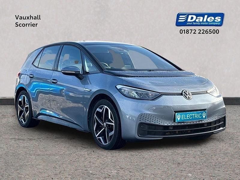 Used VW ID.3 Pro Performance 150 kW (204 HP) 2020 Blue Hatchback