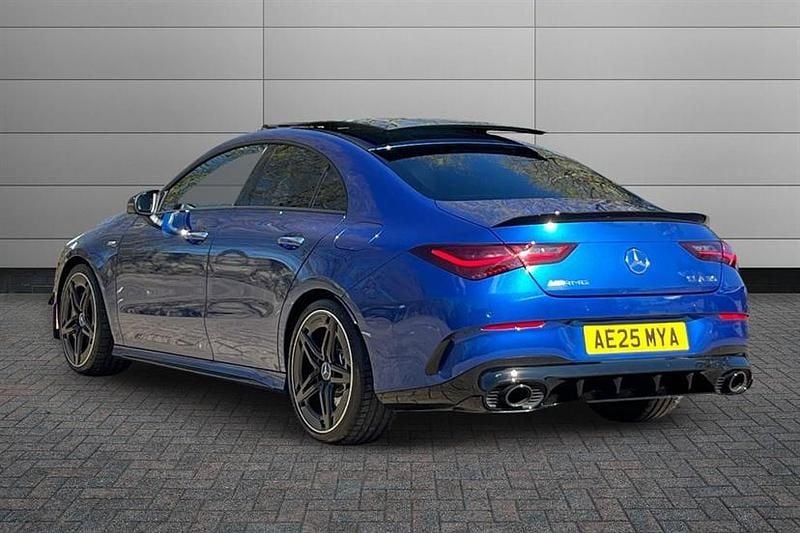 Used Mercedes CLA35 AMG Premium Plus 306 HP (225 kW) 2025 Spectral blue Sedan
