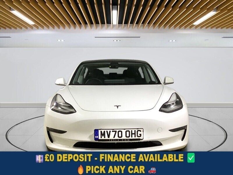 White Used 2020 Tesla Model 3 Performance Sedan | £17,949 (Good price) - Image 1/3