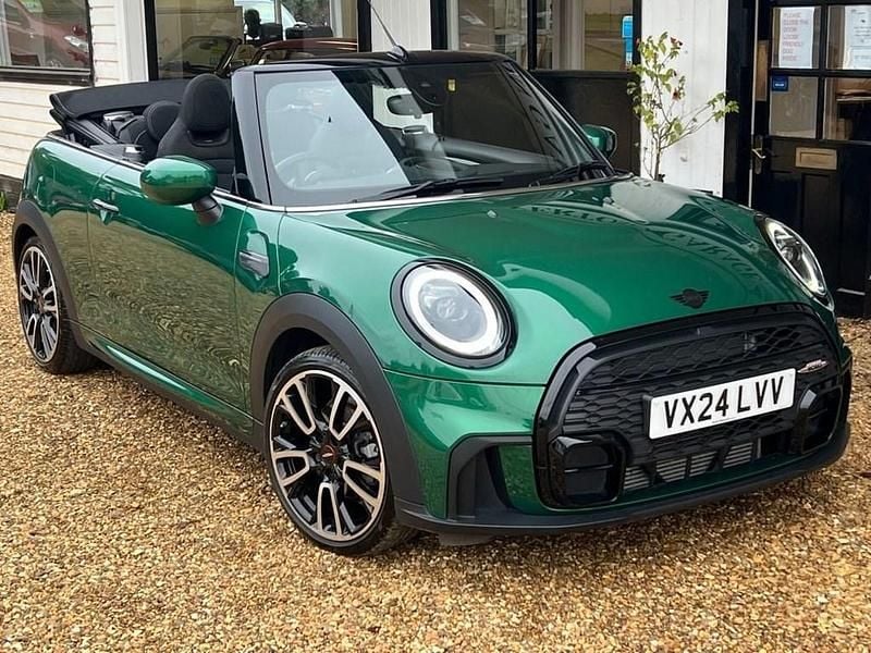 Green Used 2024 Mini Cooper Cabriolet Comfort Cabriolet | £23,999 (Fair price) - Image 1/4
