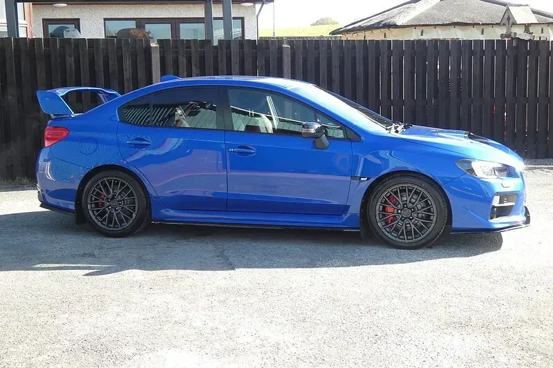 Used Subaru WRX STI 2016 Blue Sedan