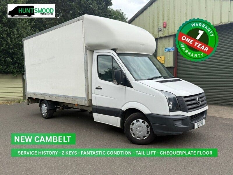 White Used 2013 VW Crafter Van | £9,495 (Expensive) - Image 1/3