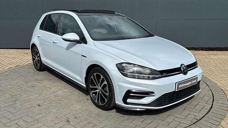 Used VW Golf VII R-line 147 HP (108 kW) 2018 Silver Hatchback