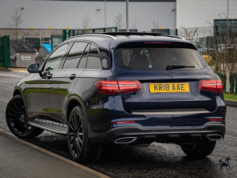 Used Mercedes GLC350 AMG line 2018 Blue Estate
