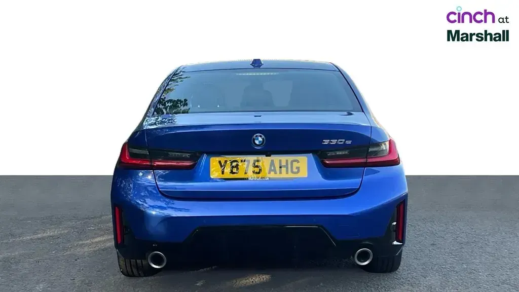 Used BMW 330e M Sport 292 HP (214 kW) 2025 Blue Sedan
