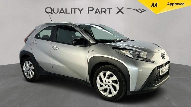 Silver Used 2023 Toyota Aygo PURE Hatchback | £8,050 - Image 1/4