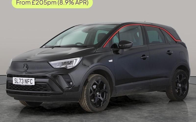 Used Vauxhall Crossland S 110 HP (80 kW) 2023 Black SUV
