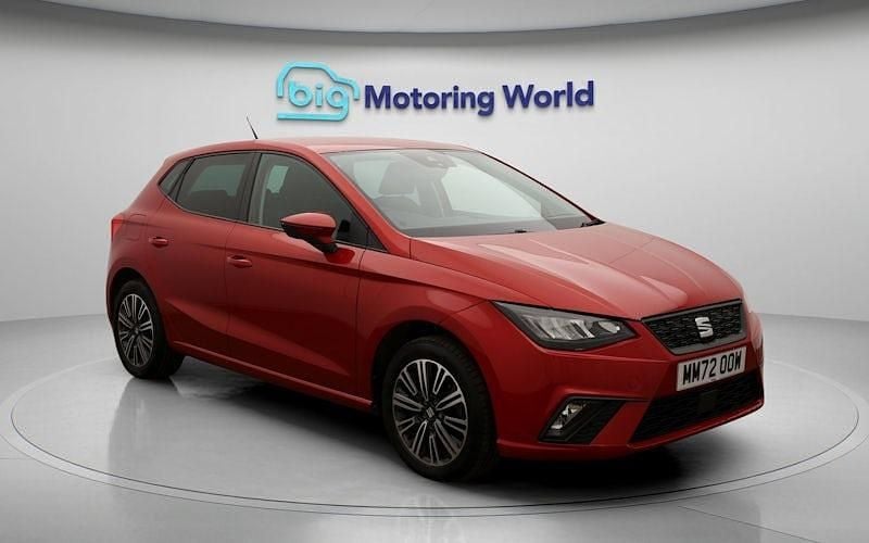 Used Seat Ibiza SE 95 HP (69 kW) 2022 Red Hatchback