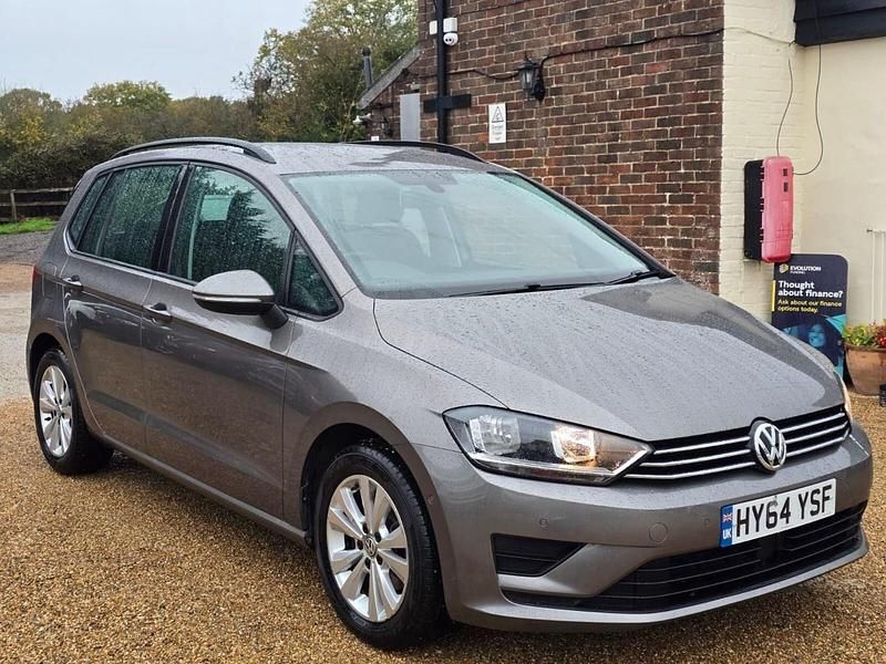 Grey Used 2014 VW Golf Sportsvan SE MPV | £5,895 (Fair price) - Image 1/4