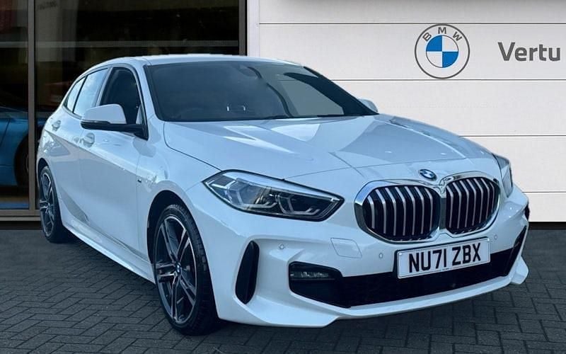 White Used 2021 BMW 118 M Sport Hatchback | £18,254 (Fair price) - Image 1/4