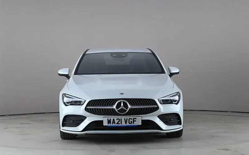 Used Mercedes CLA180 AMG Line Premium 136 HP (100 kW) 2021 White Sedan