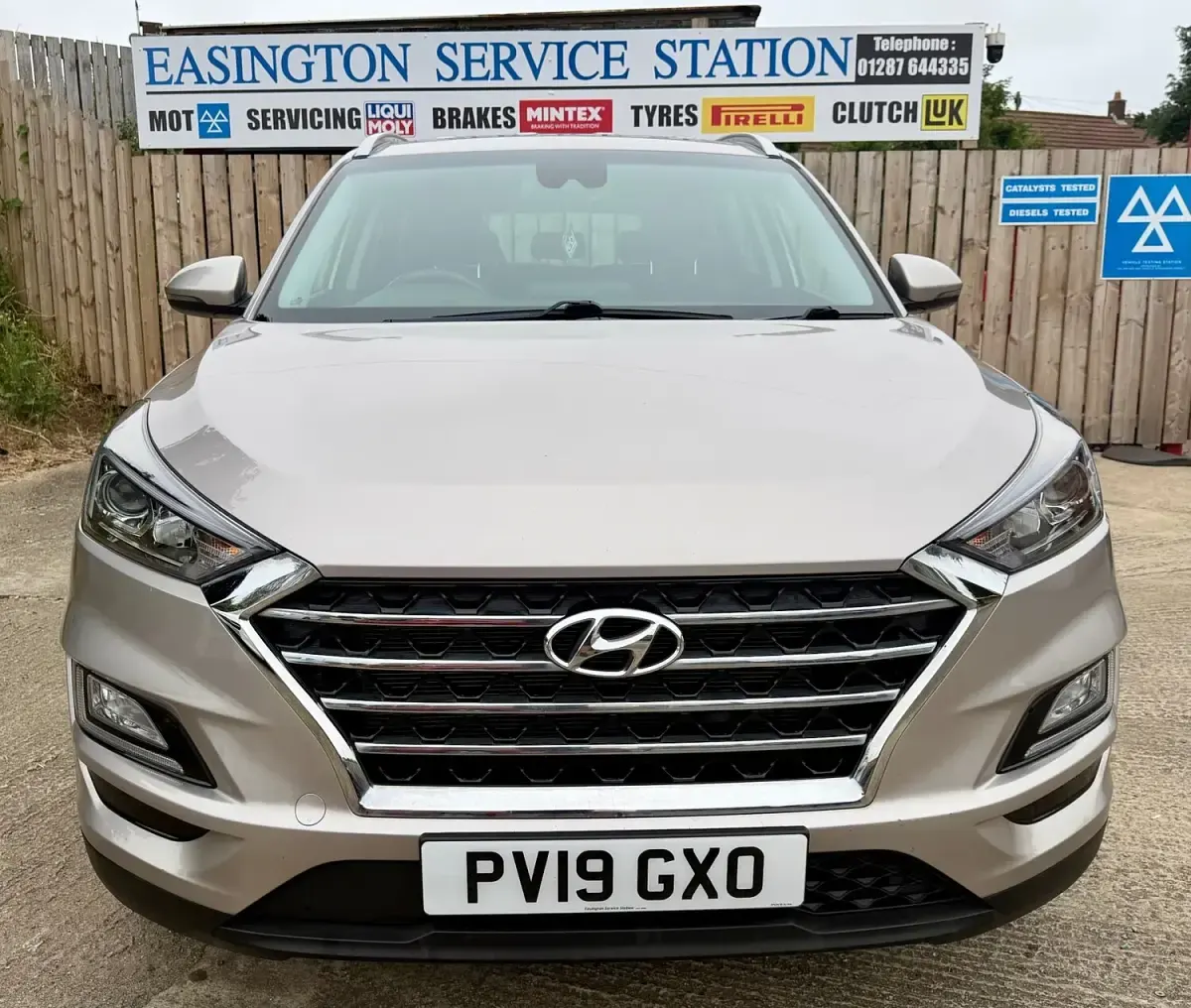 Used Hyundai Tucson SE 2019 Beige SUV