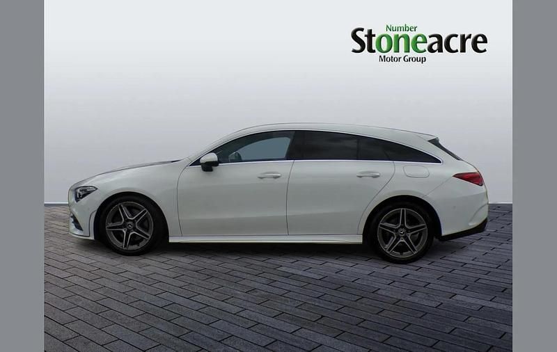 Used Mercedes CLA200 AMG Line Premium 161 HP (118 kW) 2020 White Estate