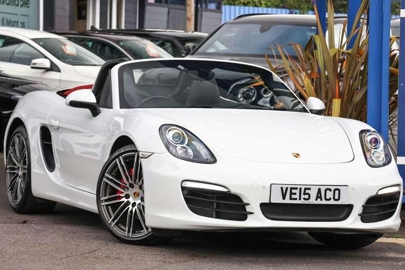 White Used 2015 Porsche Boxster Cabriolet | £34,491 (Fair price) - Image 1/1