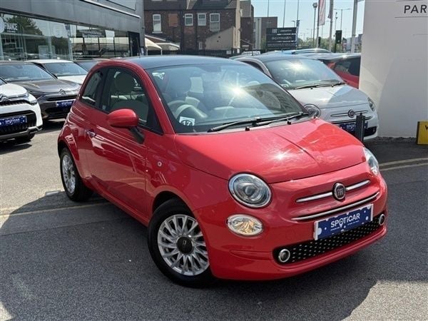 Pink Used 2020 Fiat 500 Lounge Hatchback | £8,295 (Fair price) - Image 1/1