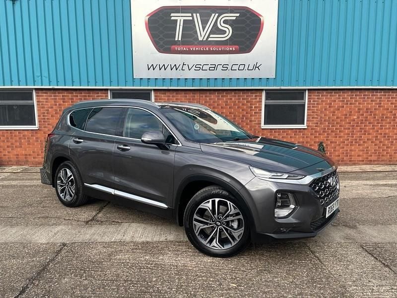 Grey Used 2019 Hyundai Santa Fe Premium SE SUV | £21,984 (A bit pricey) - Image 1/4