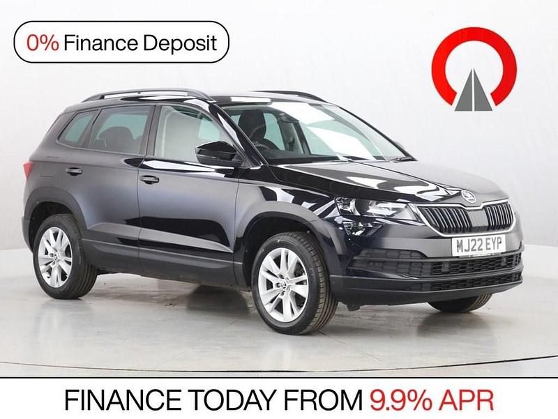 Used Skoda Karoq SE Technology 110 HP (80 kW) 2022 Black SUV