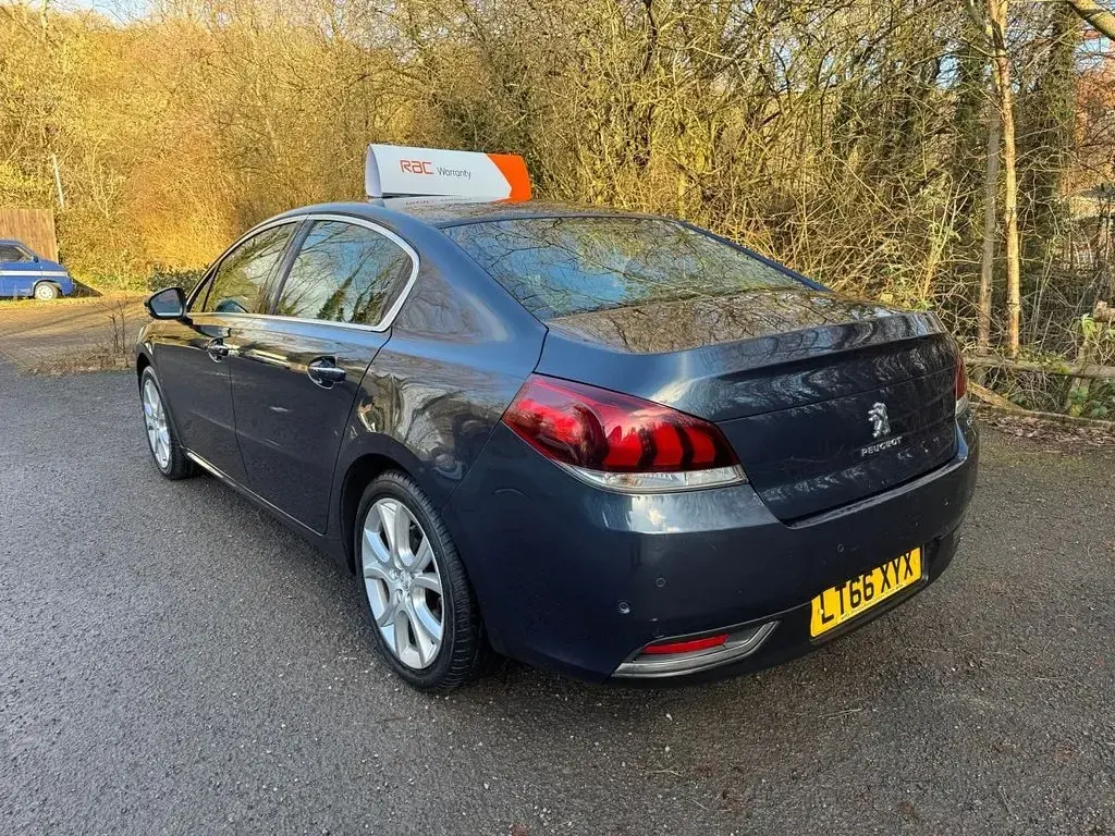 Used Peugeot 508 Allure 120 HP (88 kW) 2016 Blue Sedan