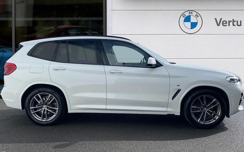 Used BMW X3 M Sport 190 HP (139 kW) 2021 White SUV
