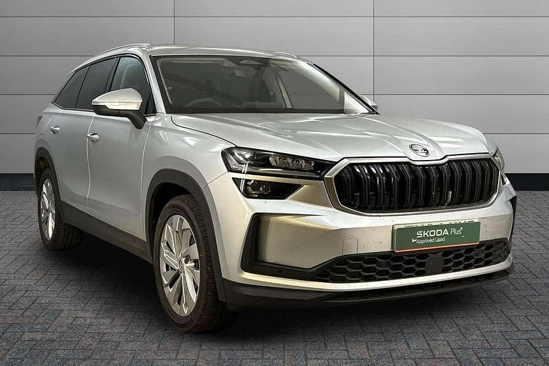 Brilliant silver metallic Used 2024 Skoda Kodiaq SE L SUV | £34,000 (A bit pricey) - Image 1/4