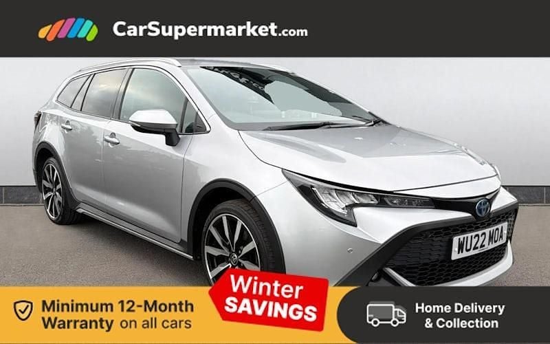Silver Used 2021 Toyota Corolla Estate | £19,497 (Fair price) - Image 1/3