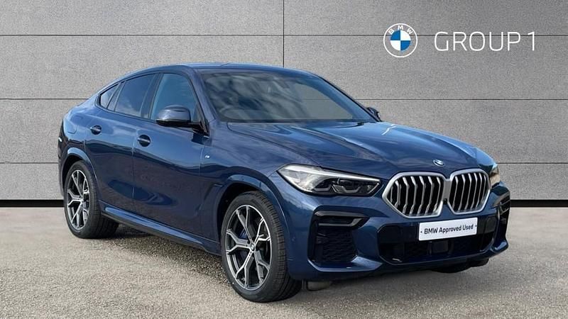 Used BMW X6 M Sport 335 HP (246 kW) 2023 Blue SUV