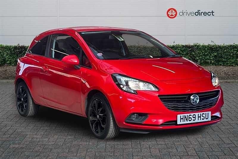 Used Vauxhall Corsa 75 HP (55 kW) 2019 Red Hatchback