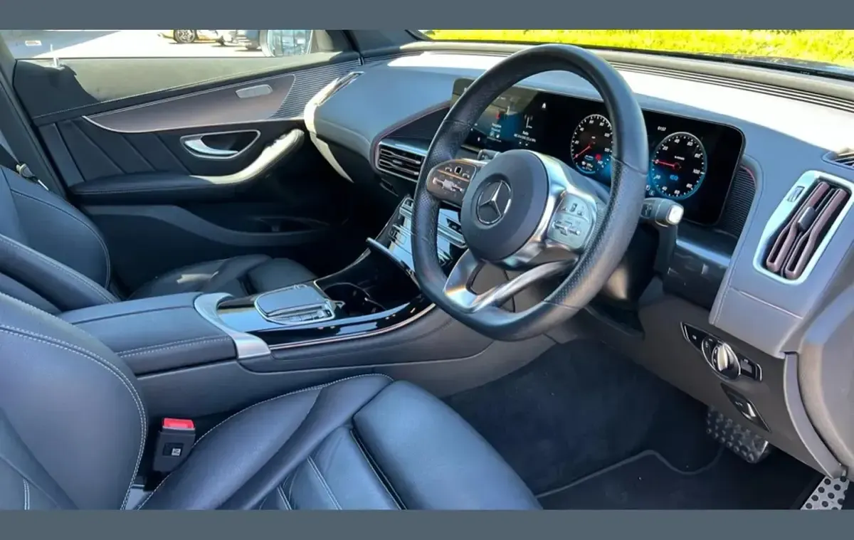 Used Mercedes EQC400 AMG line 300 kW (408 HP) 2023 Blue SUV