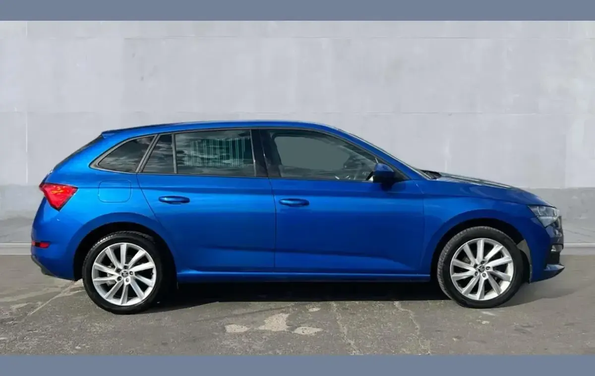 Used Skoda Scala SE L 115 HP (84 kW) 2020 Blue Hatchback