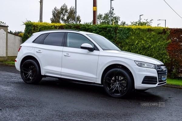 White Used 2017 Audi Q5 Sport SUV | £15,750 (Fair price) - Image 1/3