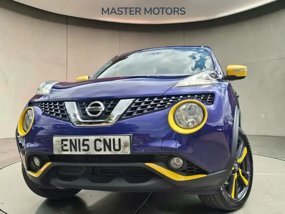 Used Nissan Juke Acenta Premium 117 HP (86 kW) 2015 Blue SUV