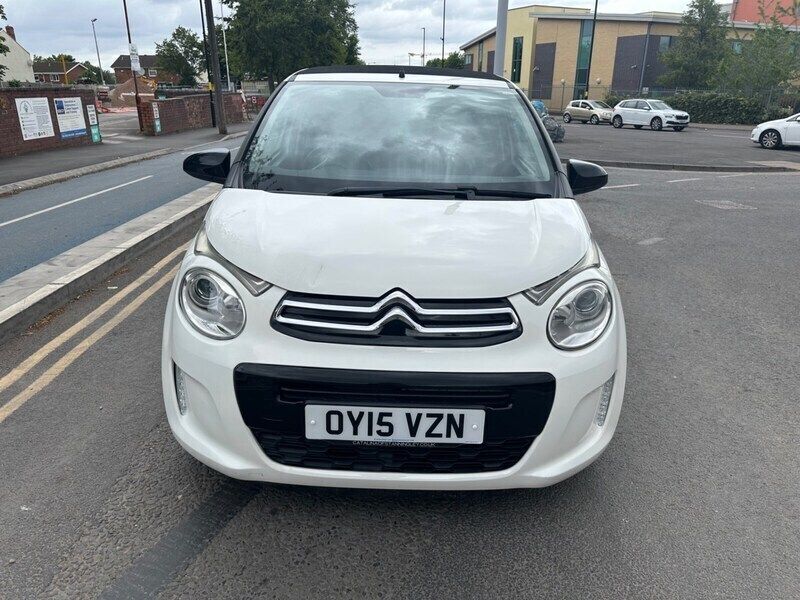White Used 2015 Citroën C1 Flair Hatchback | £6,499 (A bit pricey) - Image 1/4