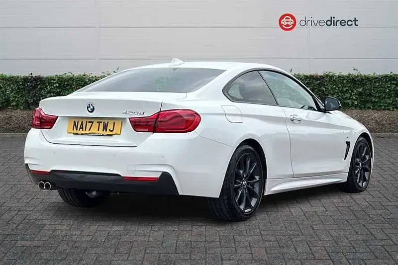 Used BMW 420 M Sport 190 HP (139 kW) 2017 White Coupe