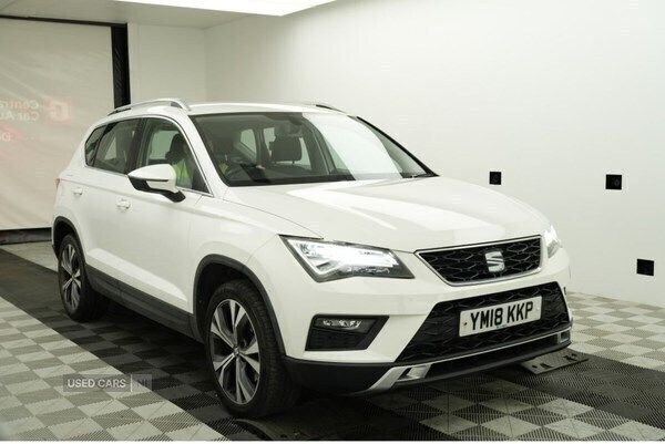 White Used 2018 Seat Ateca Ecomotive SUV | £12,445 (Fair price) - Image 1/1