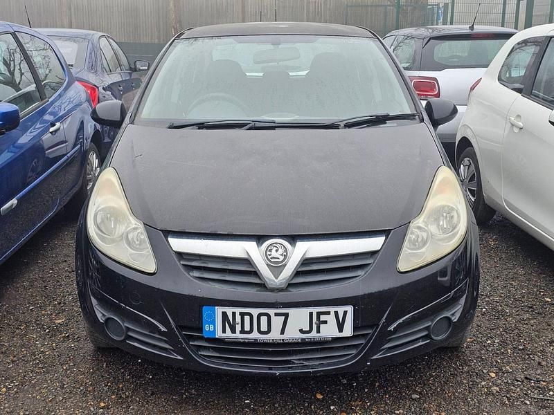Used Vauxhall Corsa Club 2007 Black Hatchback