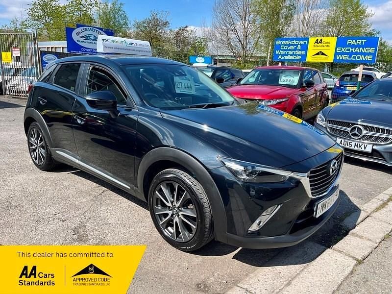 Begagnad Mazda CX-3 Inclusive 150 HK (110 kW) 2015 Svart SUV