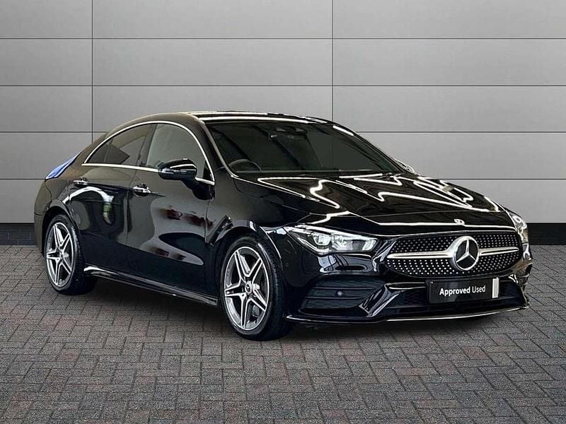 Black Used 2019 Mercedes CLA220 AMG Line Premium Sedan | £21,650 (Fair price) - Image 1/4