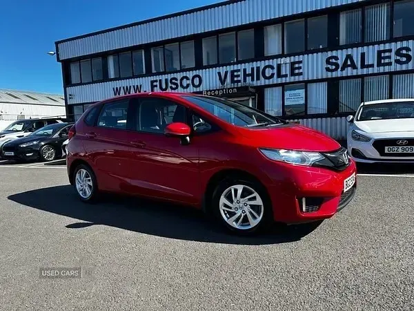 Begagnad Honda Jazz SE 2016 Röd Halvkombi