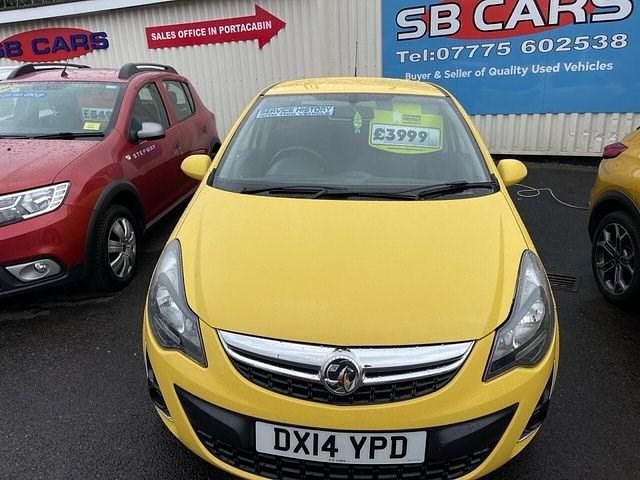 Second-hand Vauxhall Corsa 100 CP (73 kW) 2014 Galben Hatchback