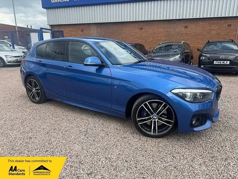 Used BMW 118 M Sport 2018 Estoril blue Hatchback