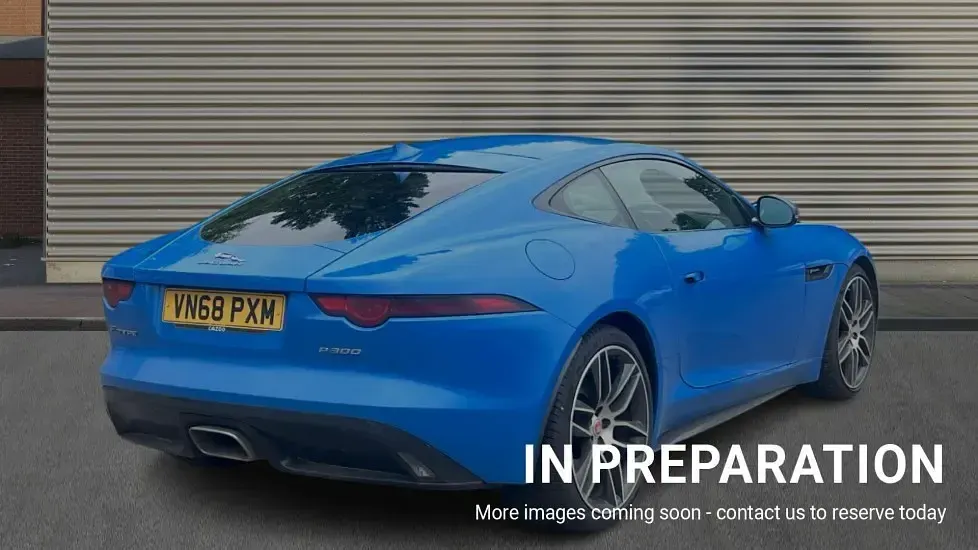 Used Jaguar F-Type R-Dynamic 300 HP (220 kW) 2018 Blue