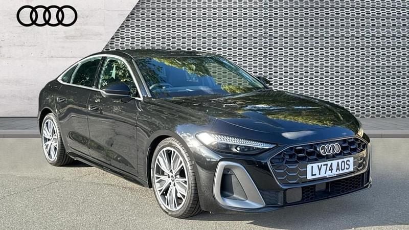 Black Used 2024 Audi A5 Sportback Design Sedan | £39,842 - Image 1/4