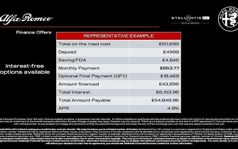 New Alfa Romeo Giulia 280 HP (205 kW) 2025 Sedan