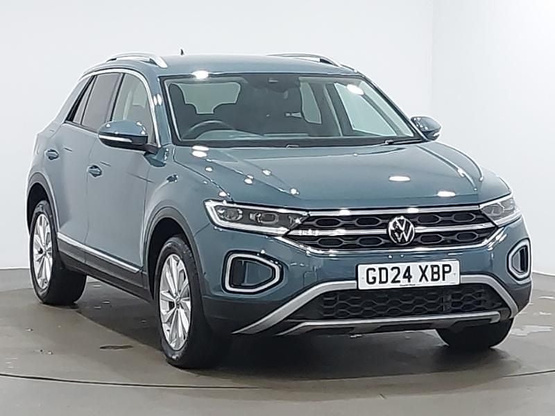 Blue Used 2024 VW T-Roc Style SUV | £24,698 (Fair price) - Image 1/4