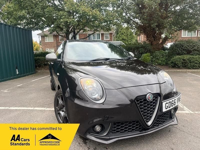 Black Used 2017 Alfa Romeo MiTo Edizione Speciale Hatchback | £4,500 (Fair price) - Image 1/4