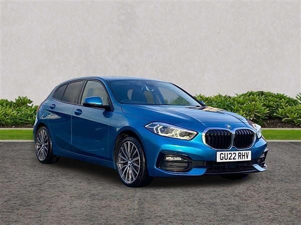 Blue Used 2022 BMW 118 Sport Line Hatchback | £17,800 (Good price) - Image 1/4
