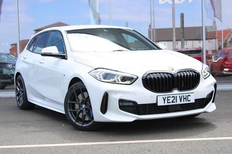 White Used 2021 BMW 118 M Sport Hatchback | £19,112 (A bit pricey) - Image 1/3