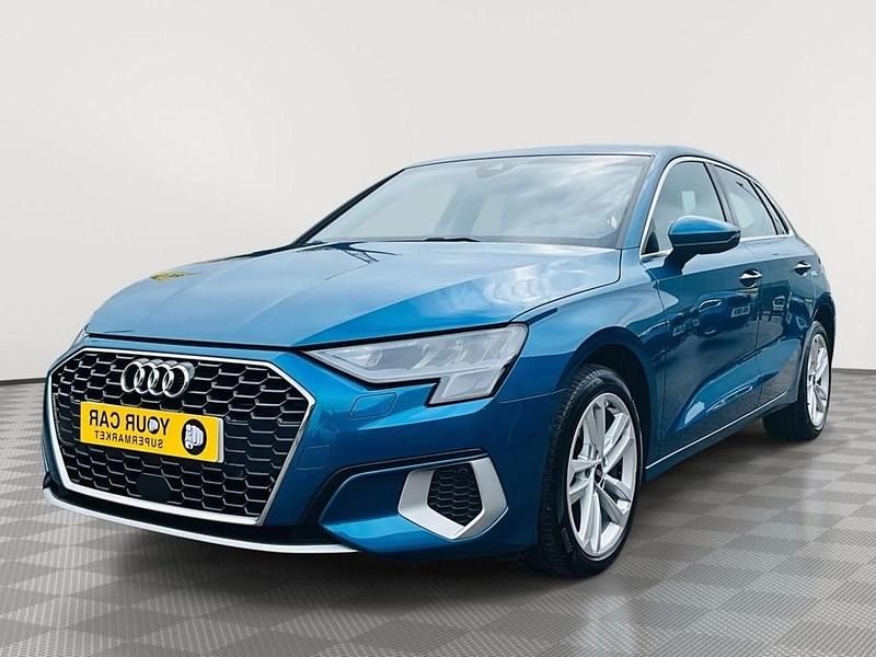 Used Audi A3 Sportback e-tron Sport 204 HP (150 kW) 2021 Blue Hatchback