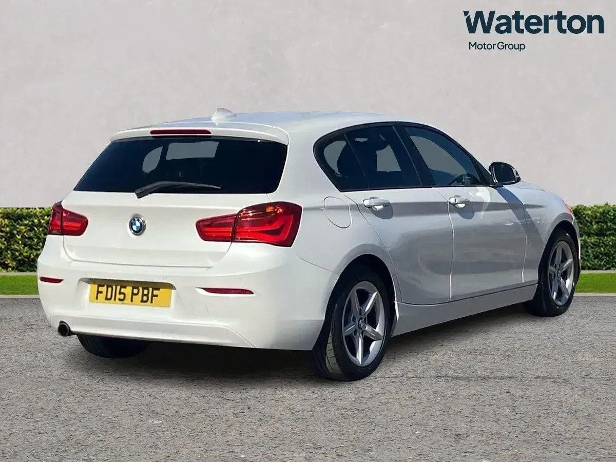 Used BMW 116 Efficient Dynamics 116 HP (85 kW) 2015 White Hatchback